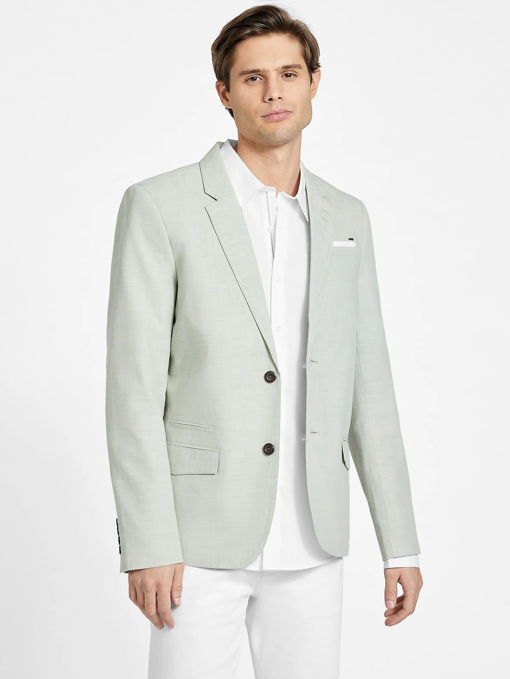 Veste Sanders en chambray