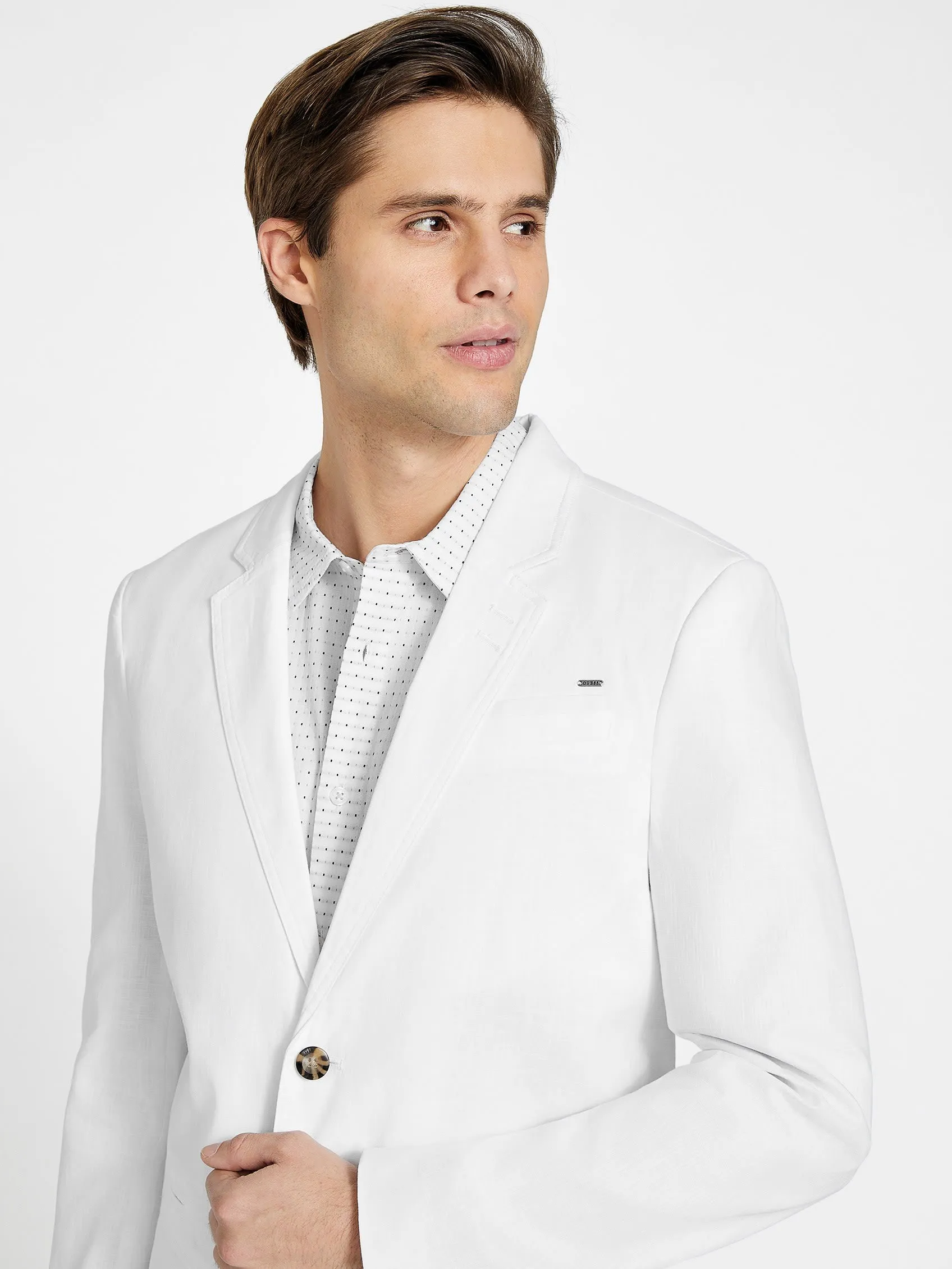 Veste Sanders en chambray