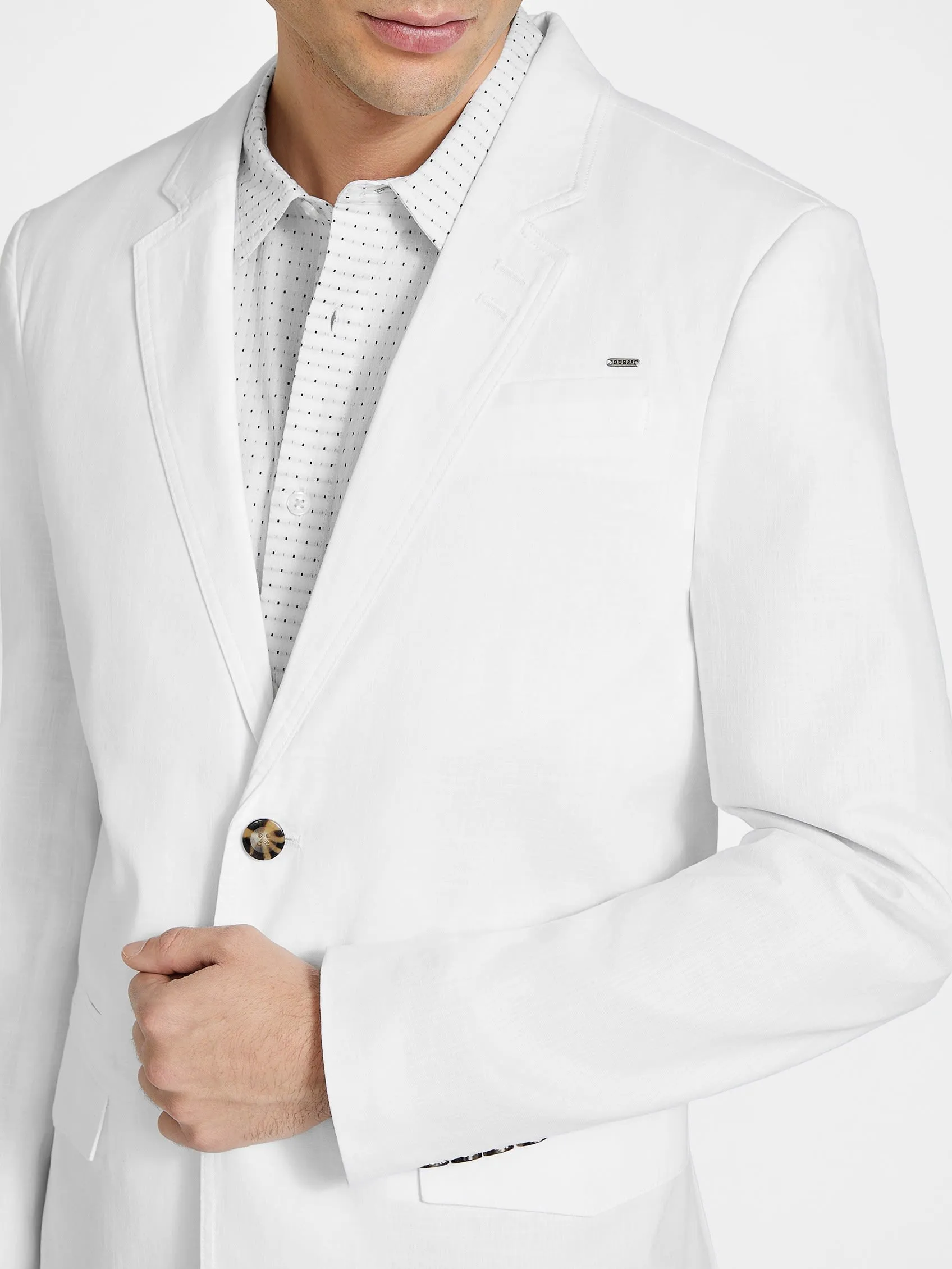 Veste Sanders en chambray