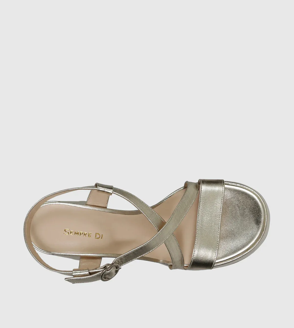 Chaussures en or Sempre Di Valeria_Sempre-Di