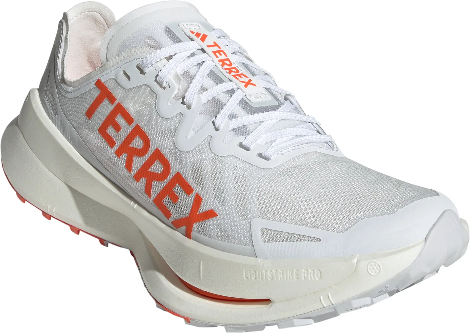 Chaussures Adidas Homme Chaussures de trail Adidas Terrex Agravic Speed Ultra pour hommes - Blanc