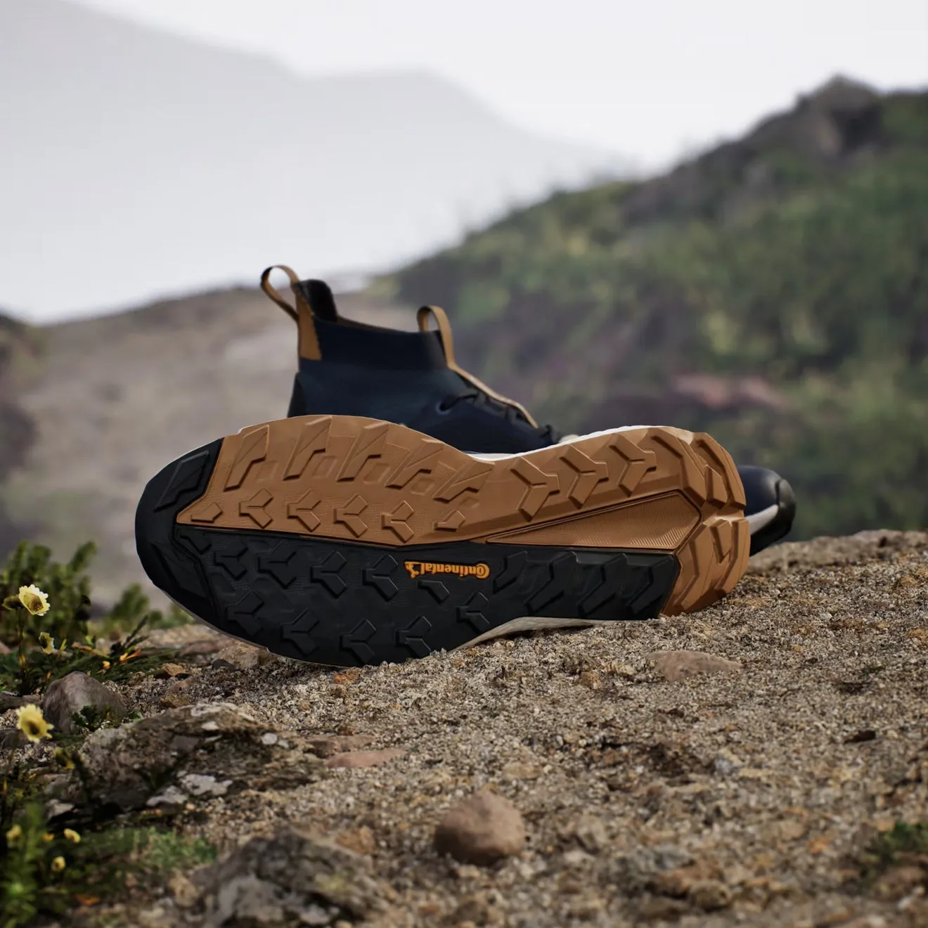 Chaussures Adidas Terrex Homme Adidas Terrex Free Hiker 2.0 Chaussure de Randonnée Encre Légendaire / Acier Merveilleux