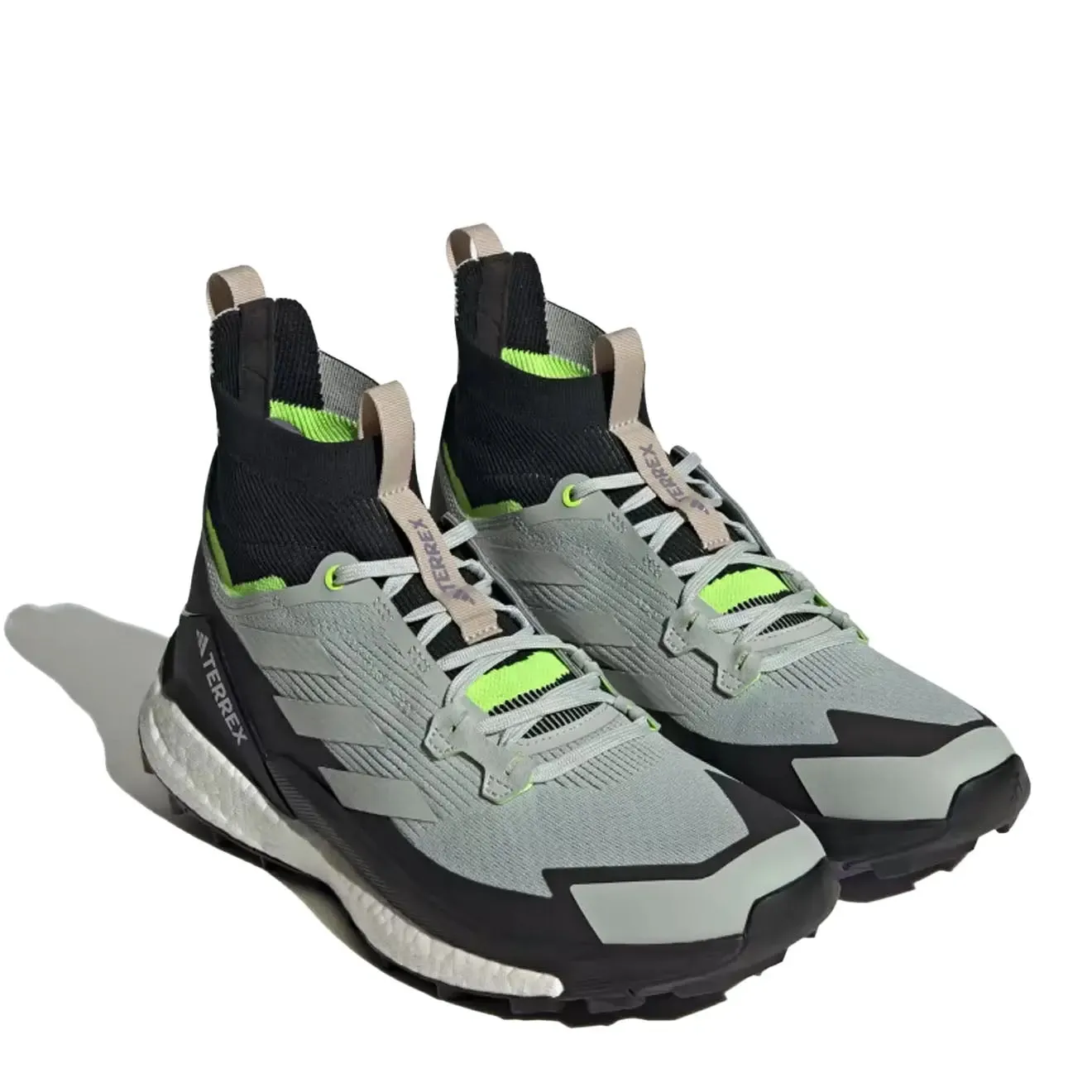 Chaussures Adidas Terrex Homme Adidas Terrex Free Hiker 2.0 Chaussures de Randonnée Argent Merveille / Argent Merveille / Citron Lucide