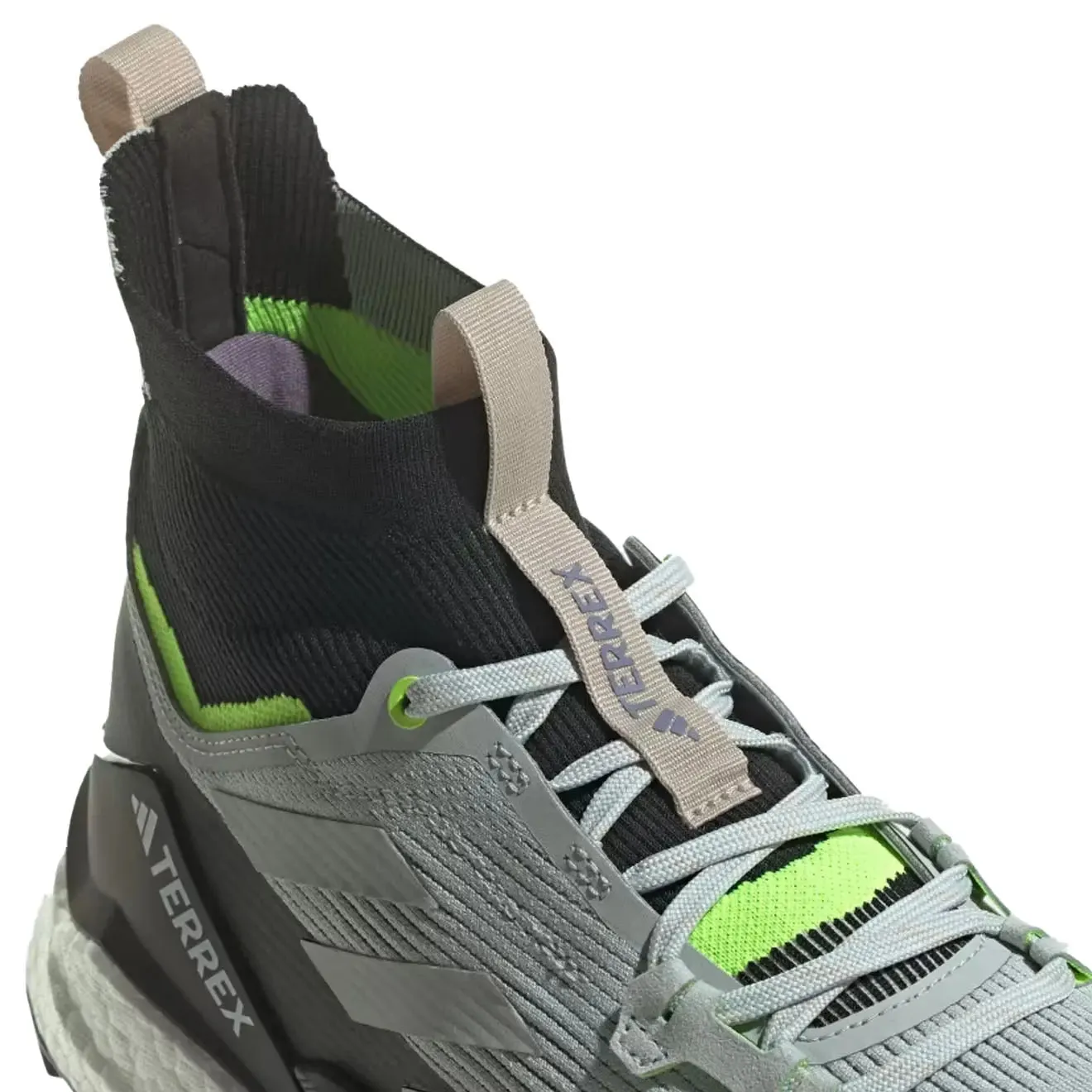 Chaussures Adidas Terrex Homme Adidas Terrex Free Hiker 2.0 Chaussures de Randonnée Argent Merveille / Argent Merveille / Citron Lucide