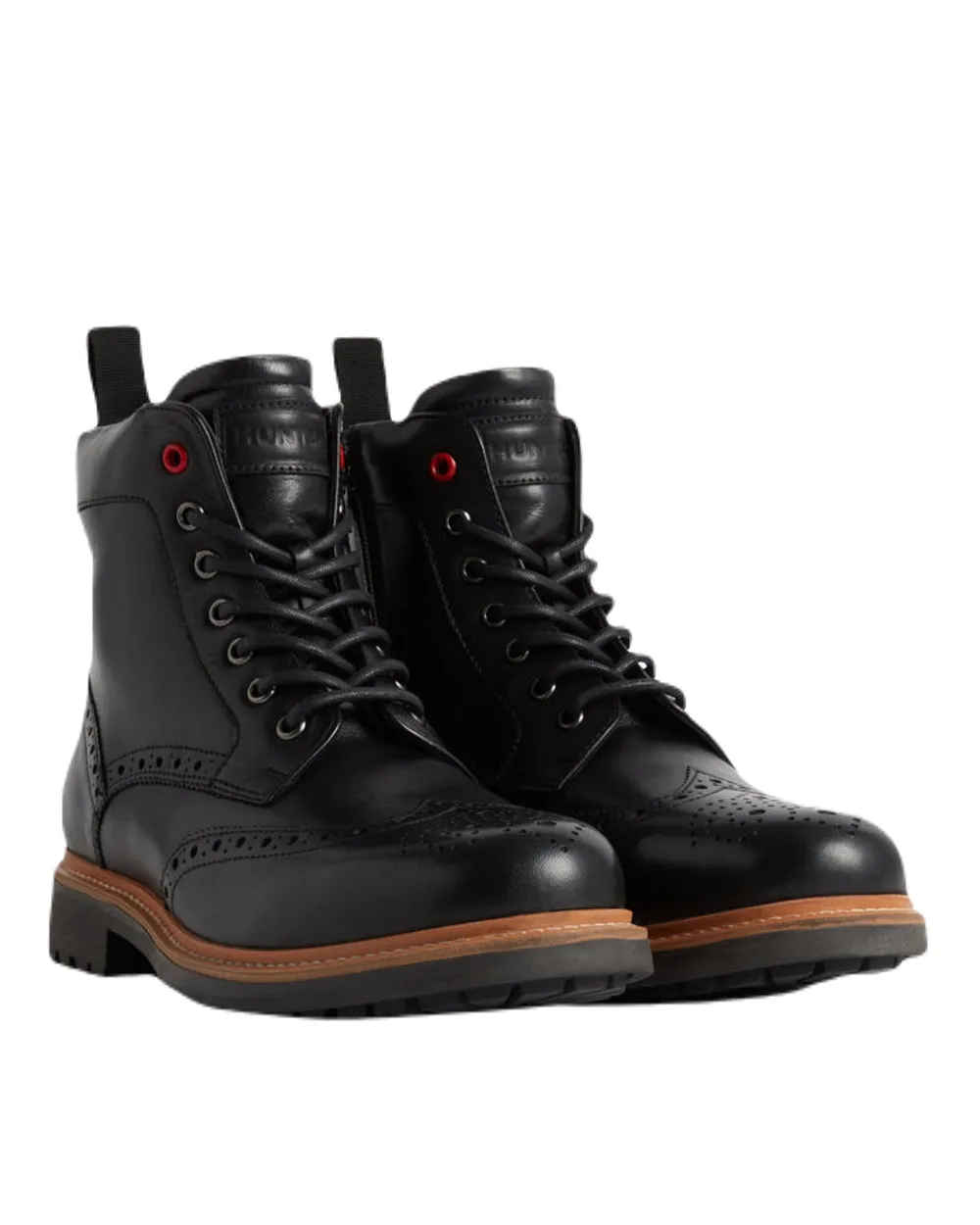 Chaussures Hunter Bottes en Caoutchouc Hunter Homme Bottines Cawdor Brogue à la Cheville