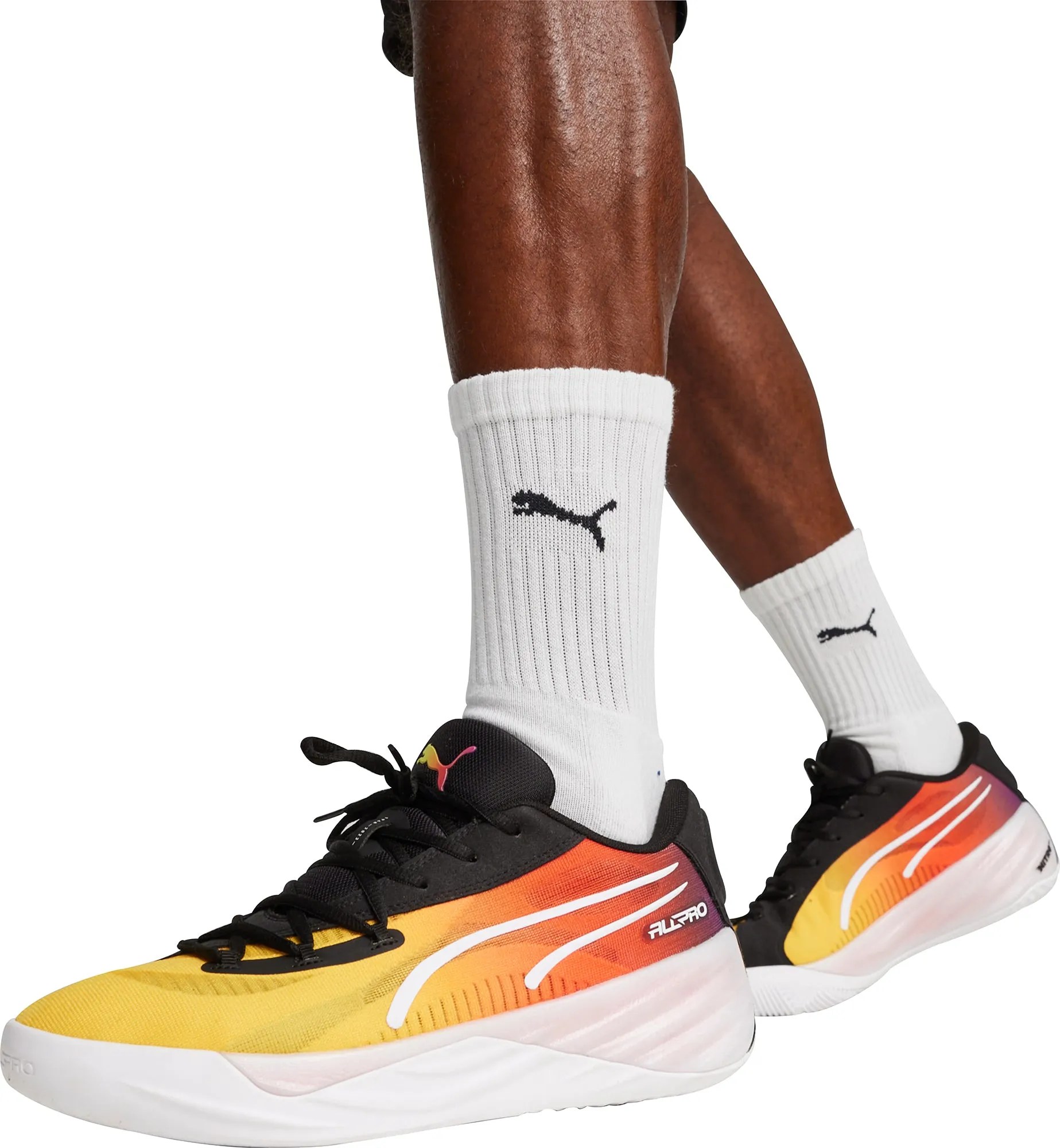 Chaussures de basketball Puma All-Pro Nitro Showtime - Jaune