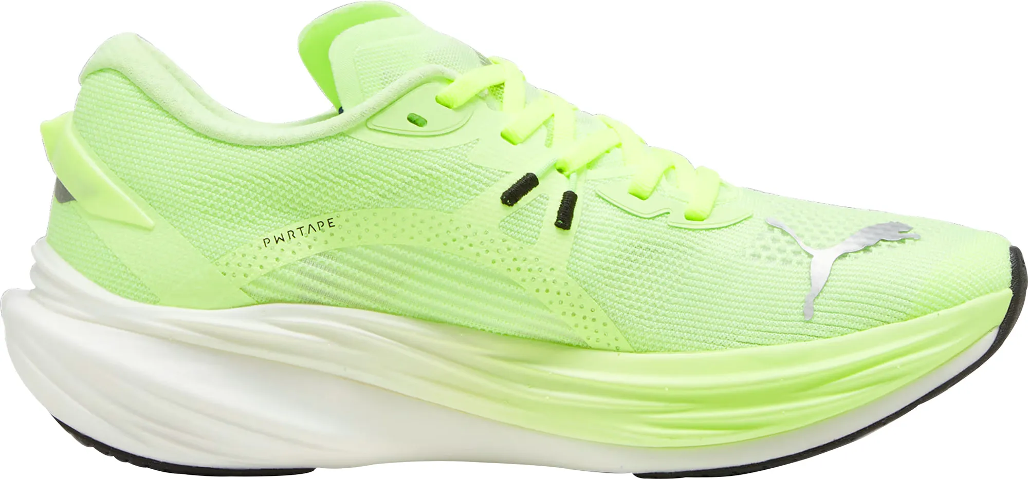 Chaussures de course Puma Deviate Nitro 3 pour homme - Vert