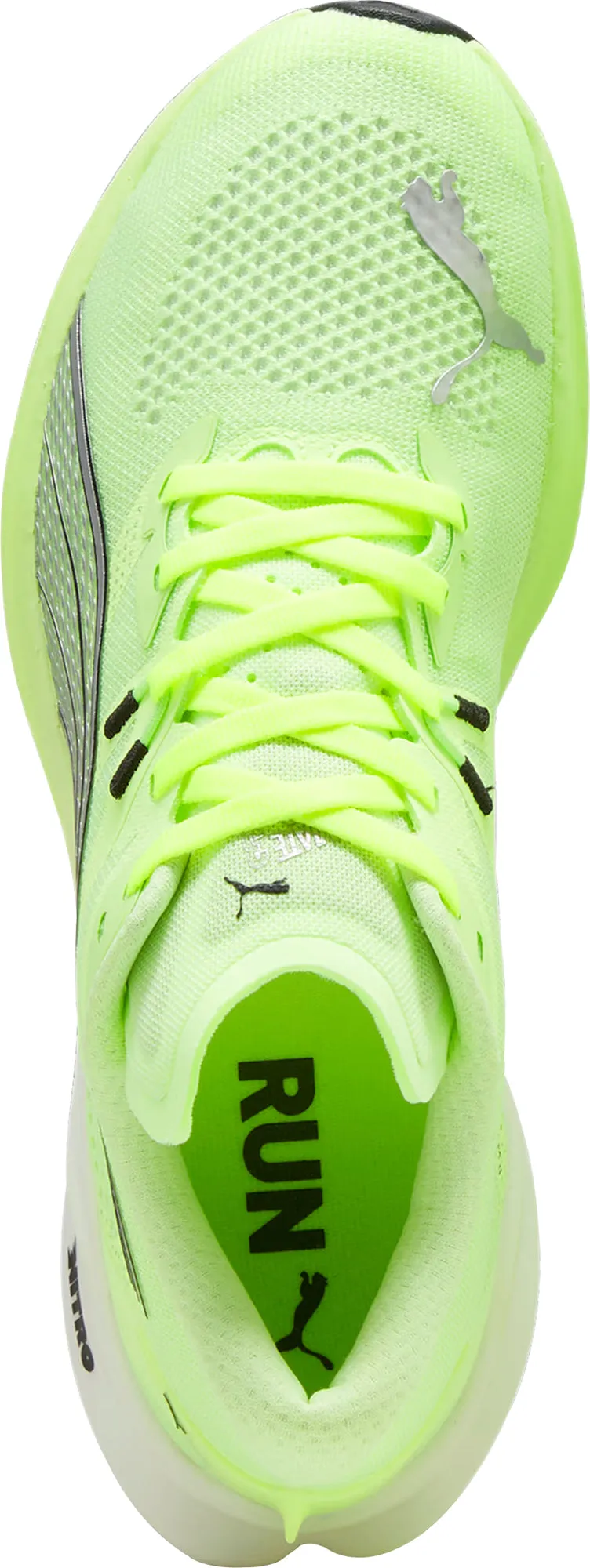 Chaussures de course Puma Deviate Nitro 3 pour homme - Vert