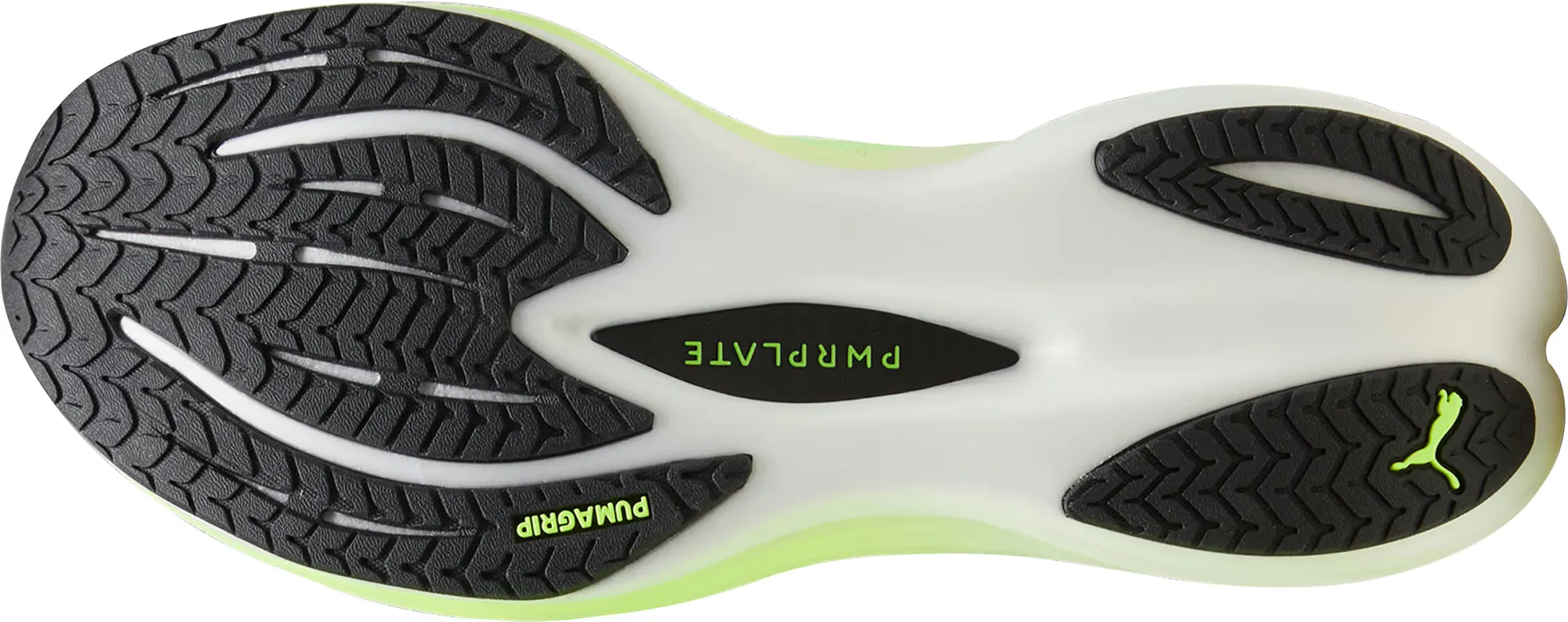 Chaussures de course Puma Deviate Nitro 3 pour homme - Vert