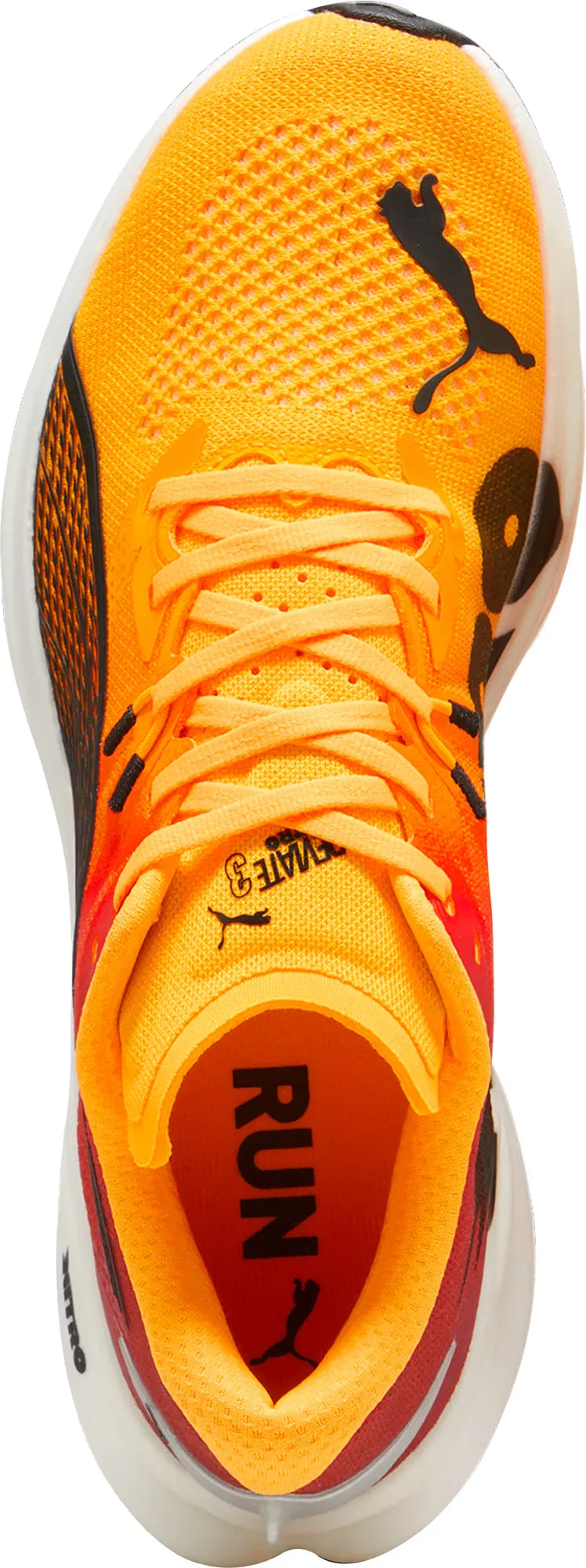 Chaussures de course Puma Deviate Nitro 3 pour femmes - Orange