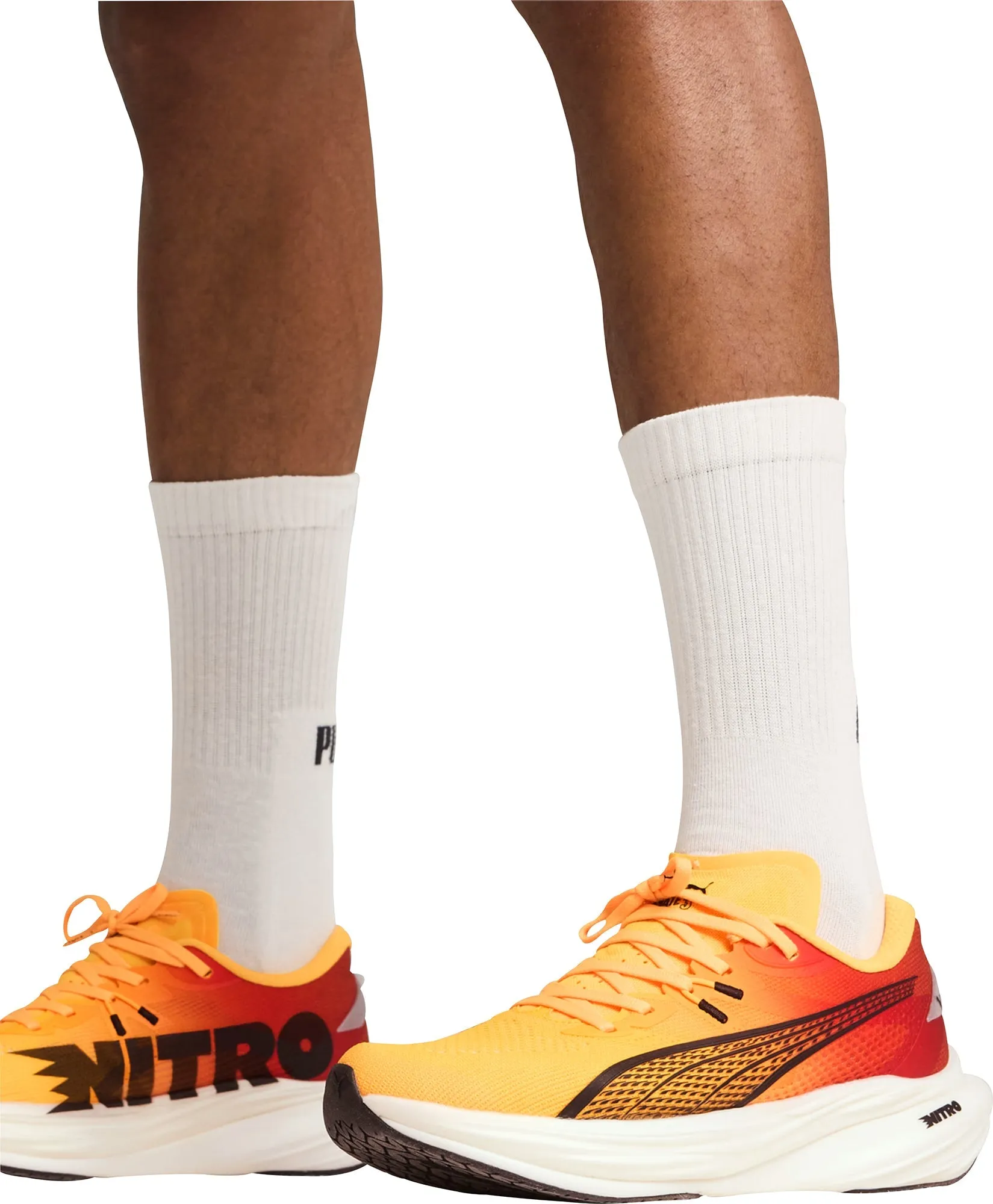 Chaussures de course Puma Deviate Nitro 3 pour femmes - Orange
