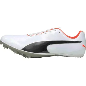 Chaussures Puma Puma evoSpeed Sprint 10 Pointes de Course - Blanc
