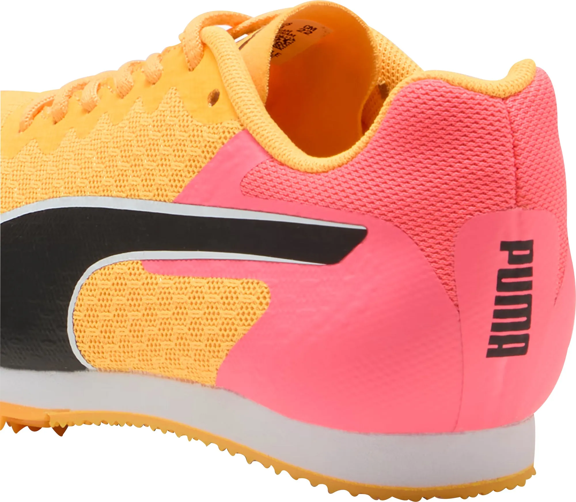Chaussures Puma Puma evoSpeed Star 9 Junior Pointes de Course - Orange