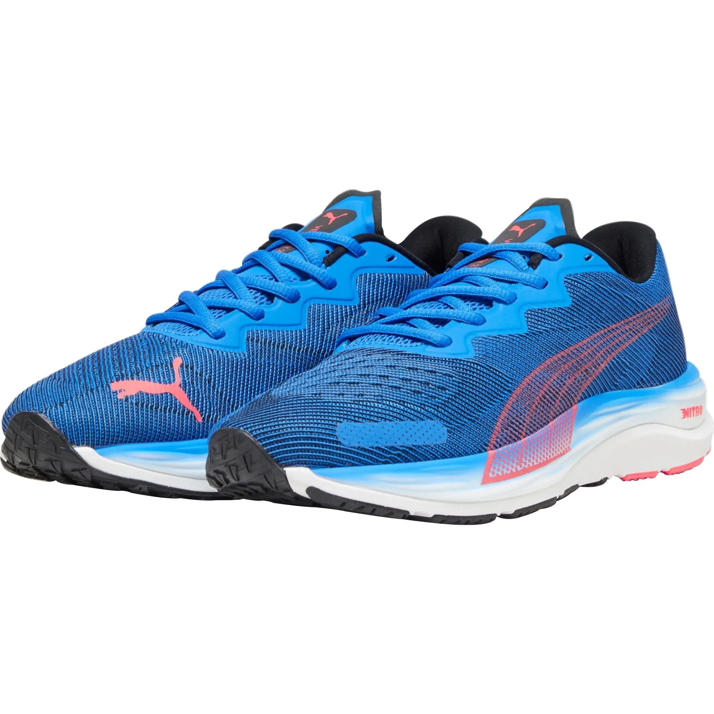 Chaussures de course Puma Velocity Nitro 2 pour homme - Bleu
