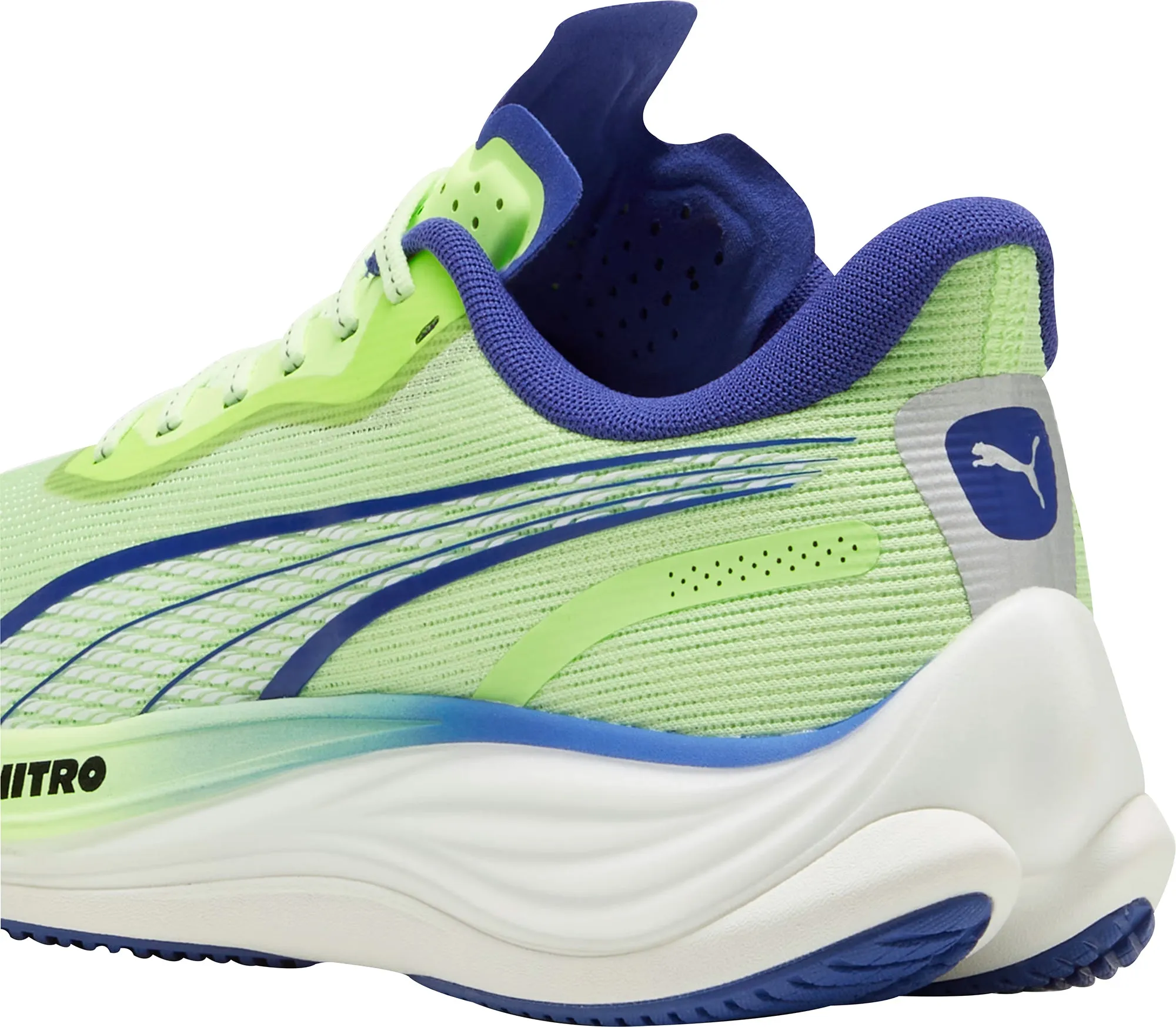 Chaussures de course Puma Velocity Nitro 3 pour homme - Vert
