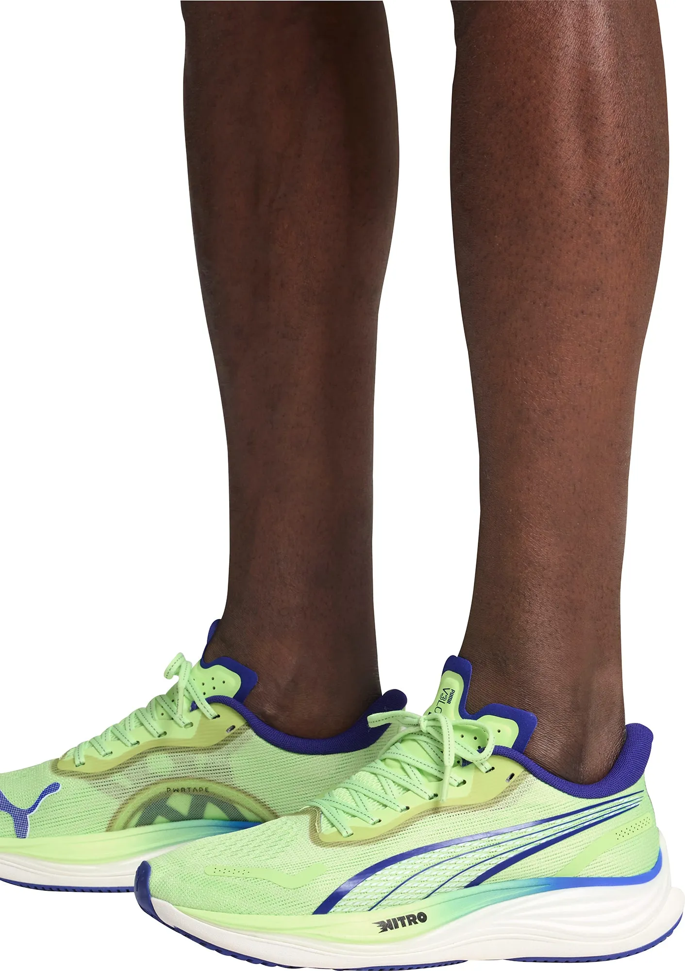 Chaussures de course Puma Velocity Nitro 3 pour homme - Vert