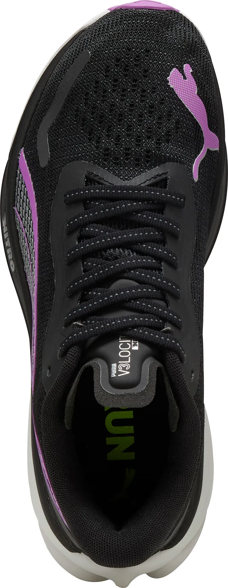 Chaussures de course Puma Velocity Nitro 3 pour femme - Noir