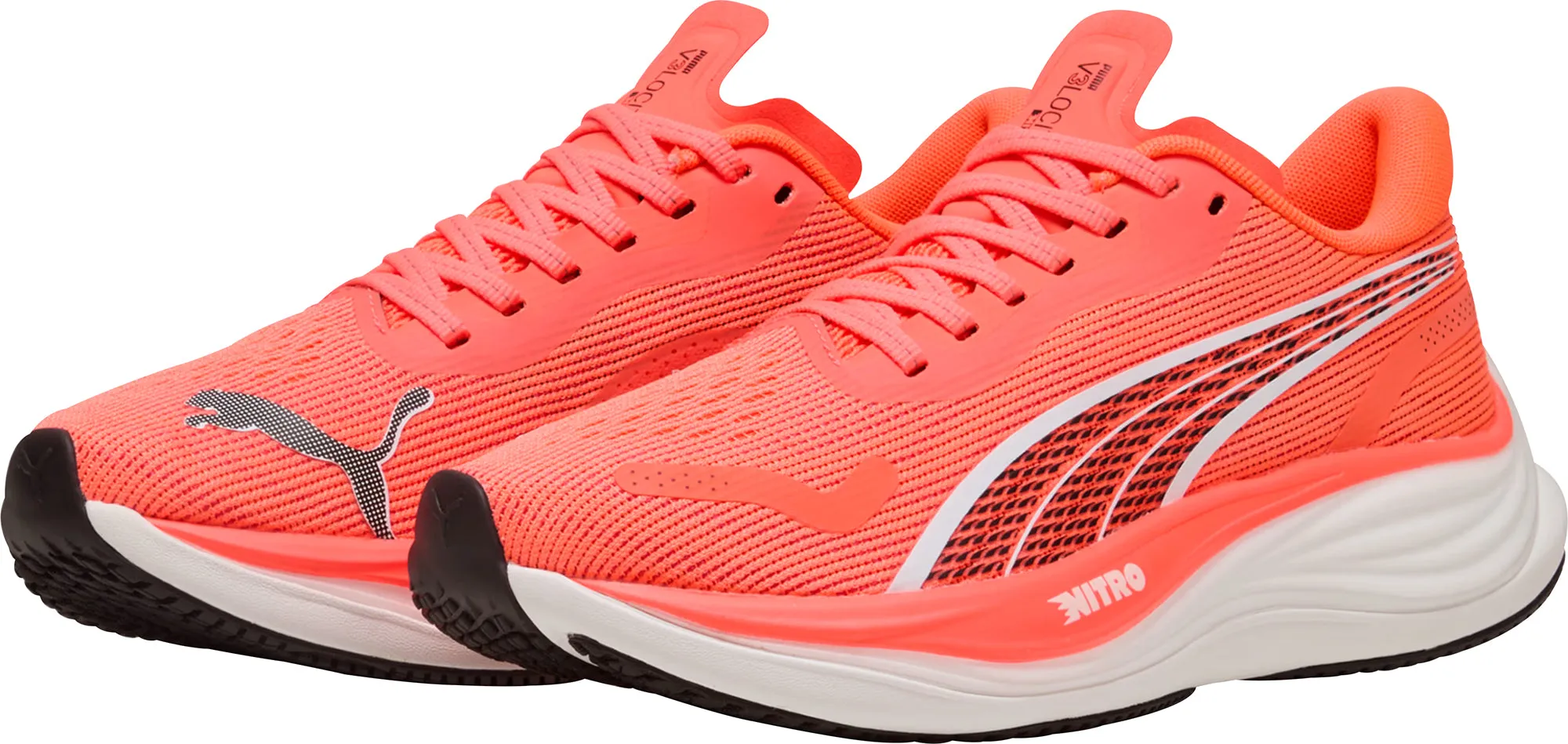 Chaussures de course Puma Velocity Nitro 3 pour femme - Rouge