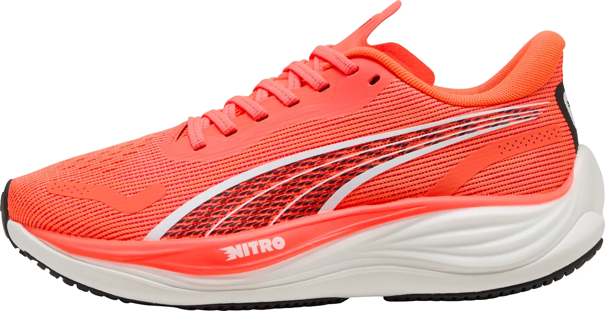 Chaussures de course Puma Velocity Nitro 3 pour femme - Rouge
