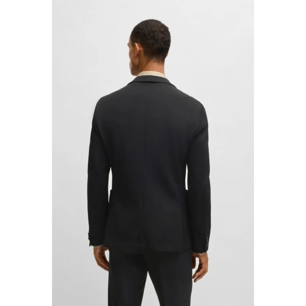 Veste ajustée en tissu extensible lavable