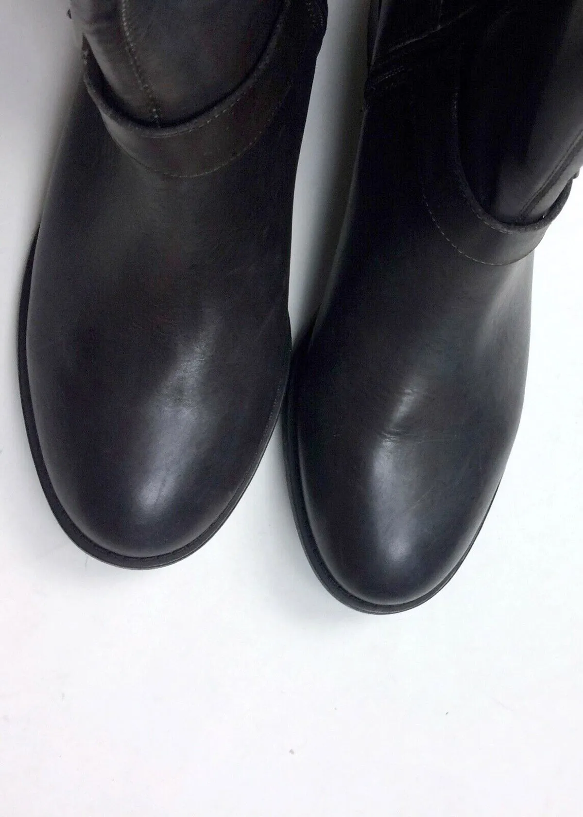 Bottes d'équitation Sole Society Taille 8.5/38.5 Gris-Brun NWOB