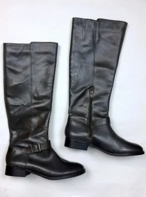 Bottes d'équitation Sole Society Taille 8.5/38.5 Gris-Brun NWOB
