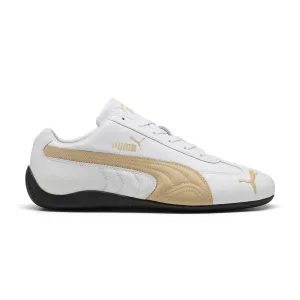 Speedcat Leather 'Amande Grillée Blanche'