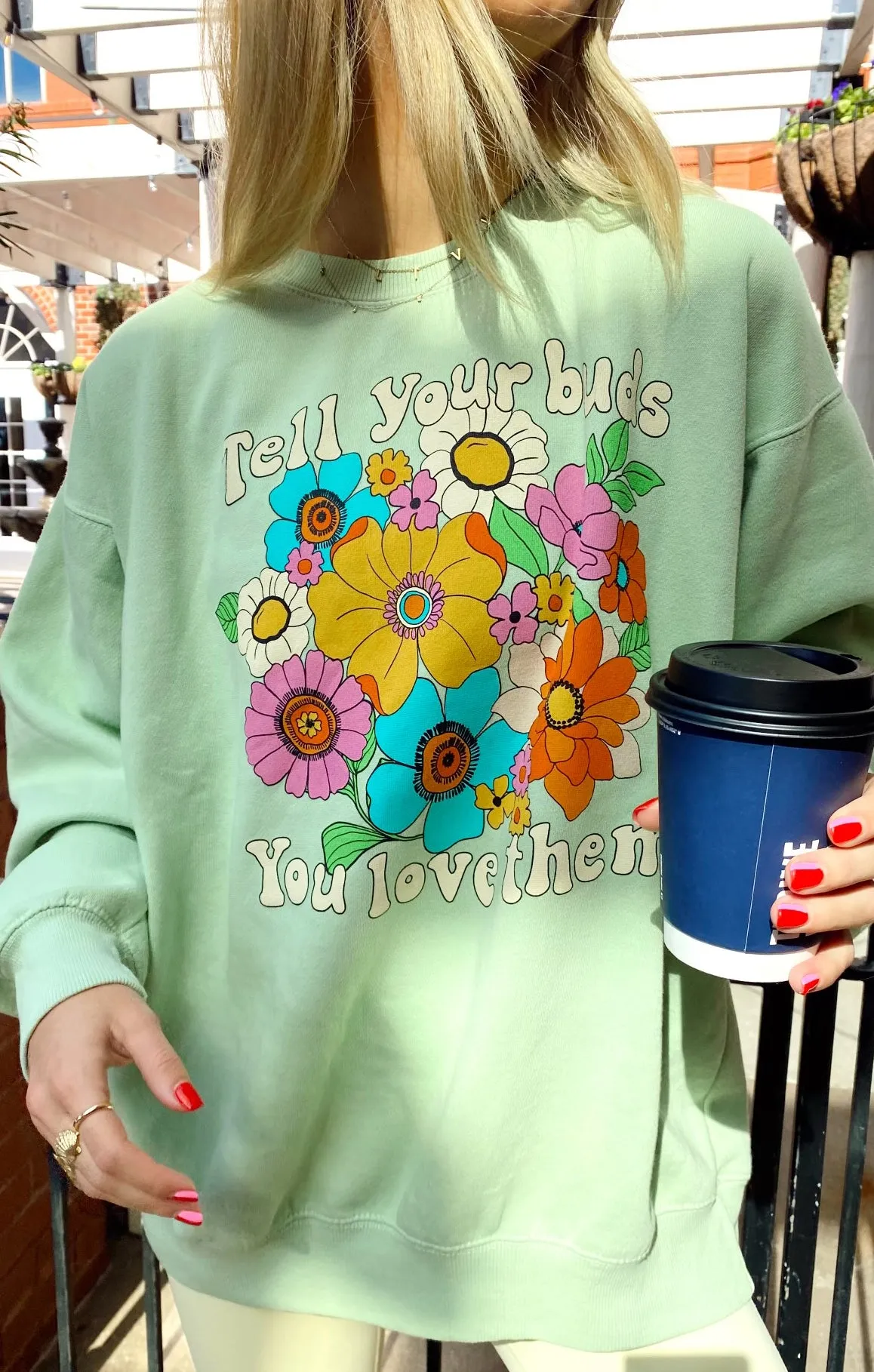 Stanley Sweatshirt ~ Graphique Marché aux Fleurs