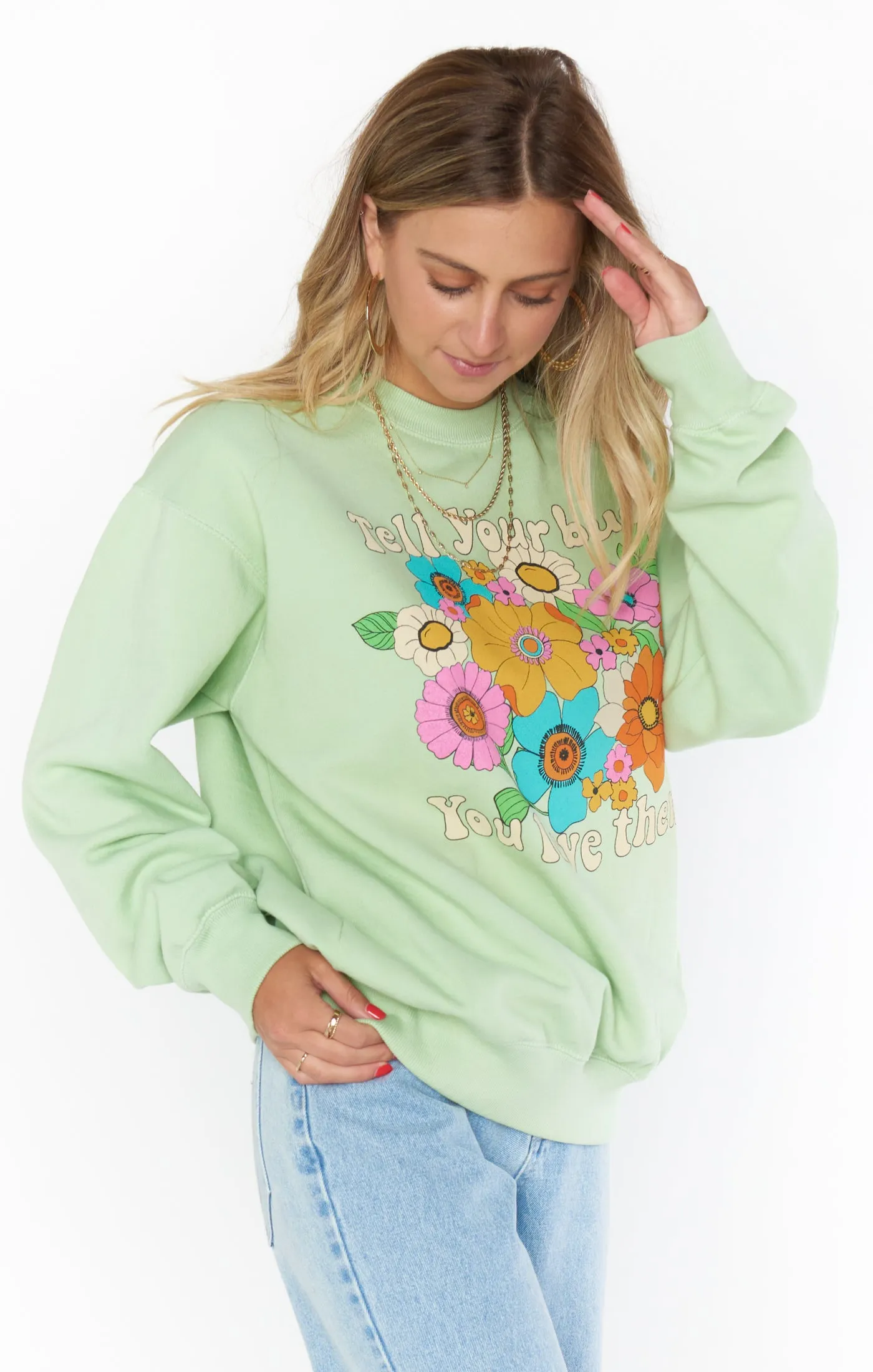 Stanley Sweatshirt ~ Graphique Marché aux Fleurs