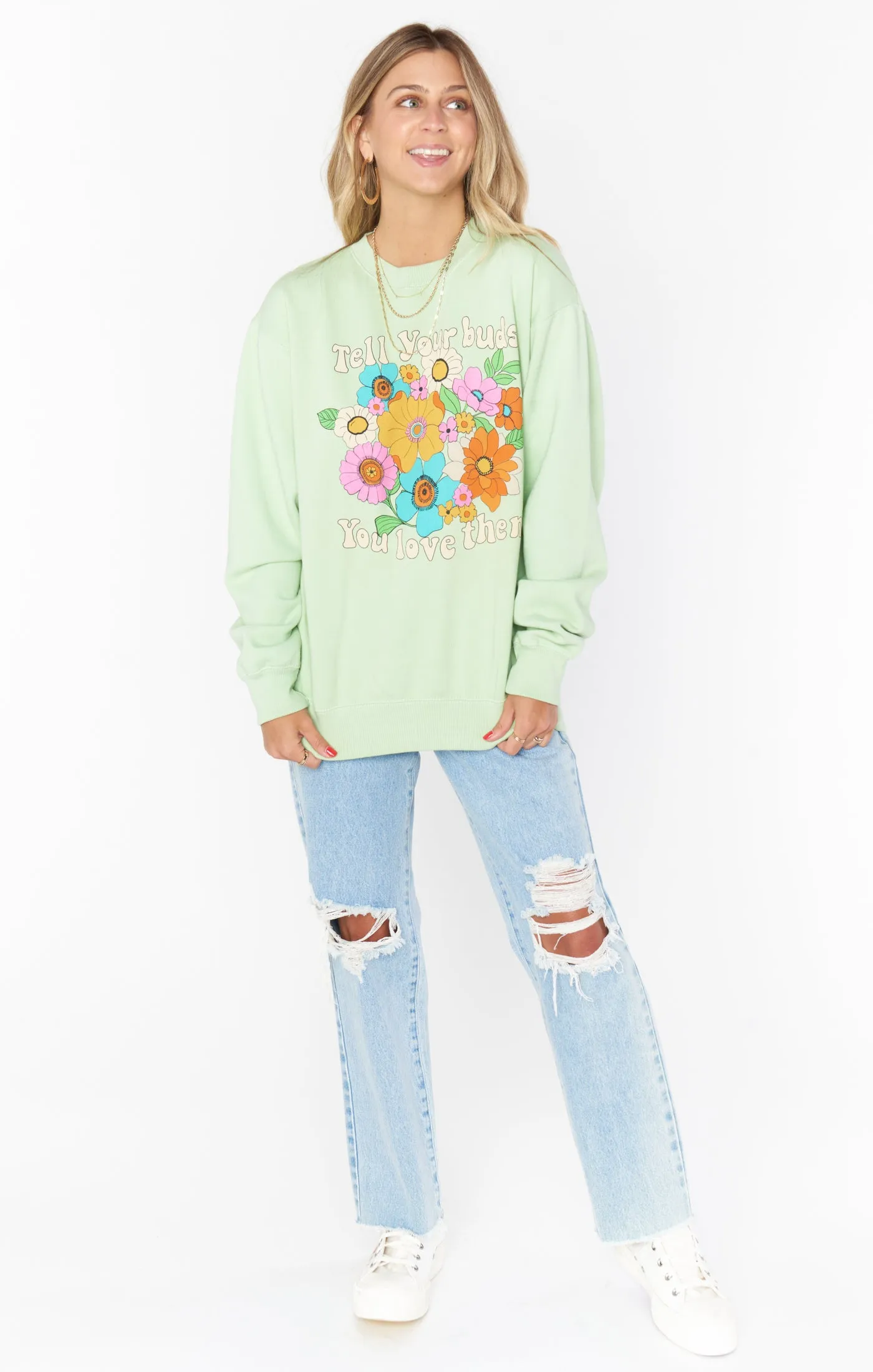 Stanley Sweatshirt ~ Graphique Marché aux Fleurs