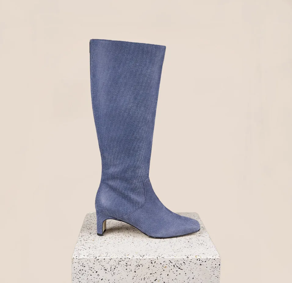 Stella - Denim Suède