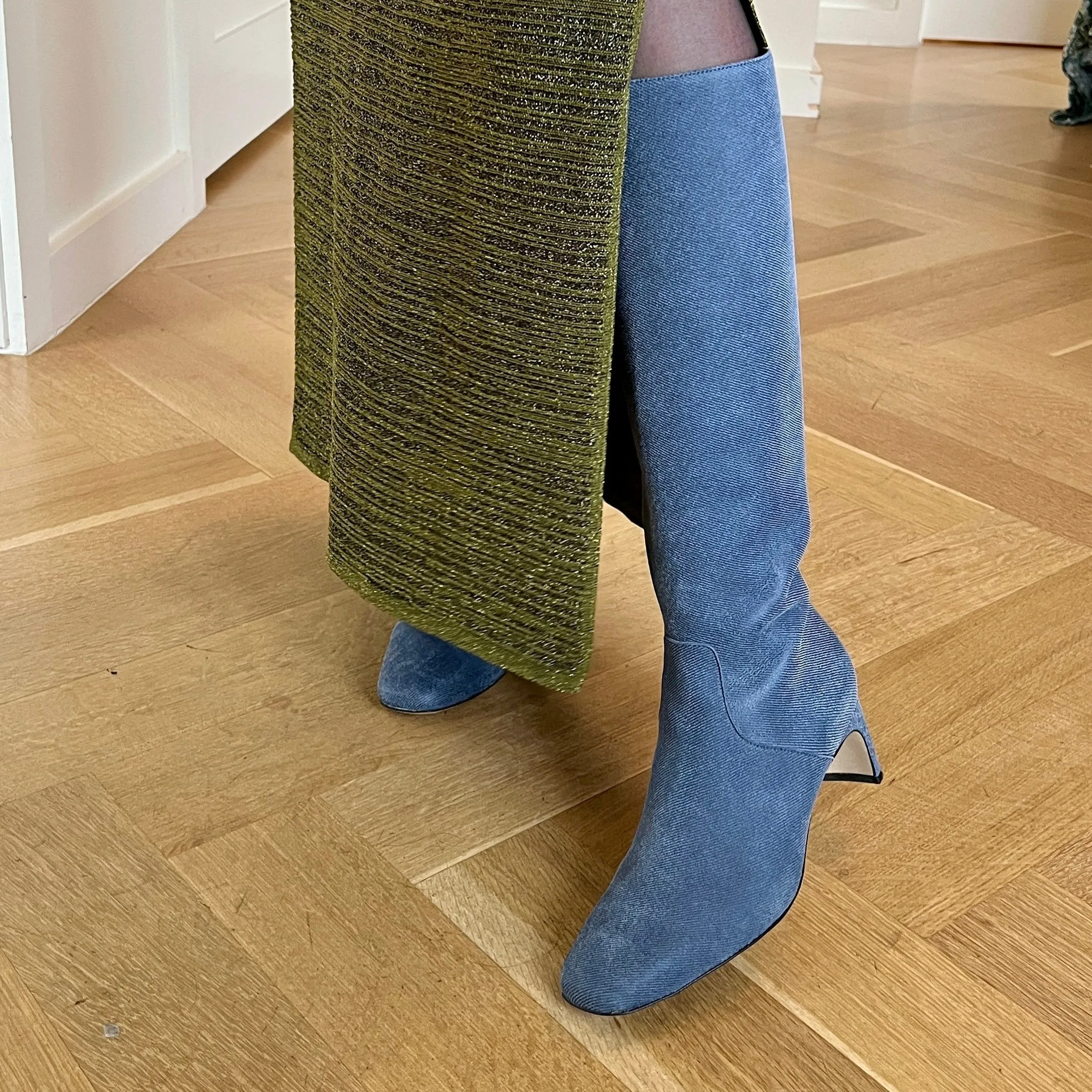 Stella - Denim Suède