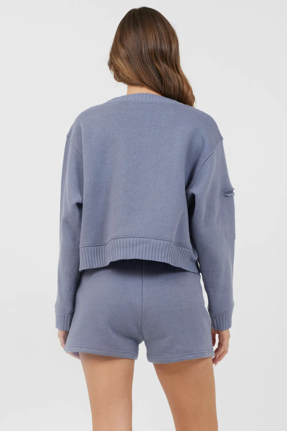 Storm Blue Essential Pull en polaire