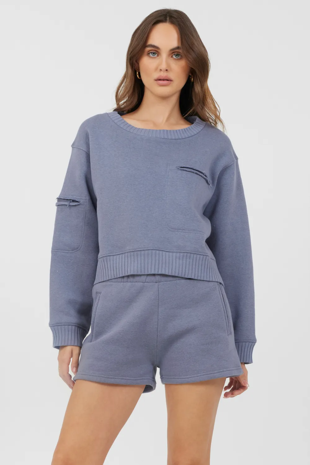 Storm Blue Essential Pull en polaire