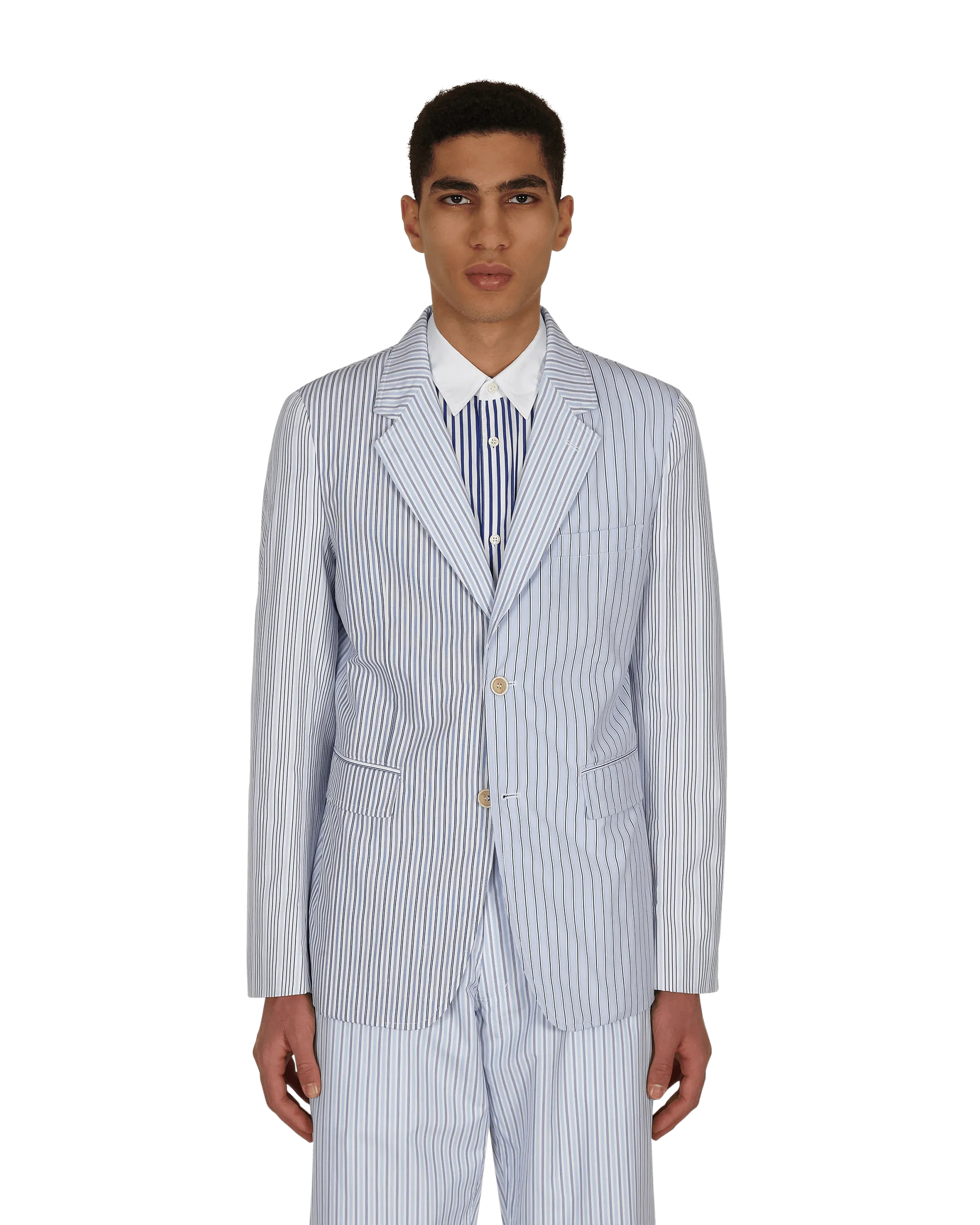 Veste rayu00e9e multicolore