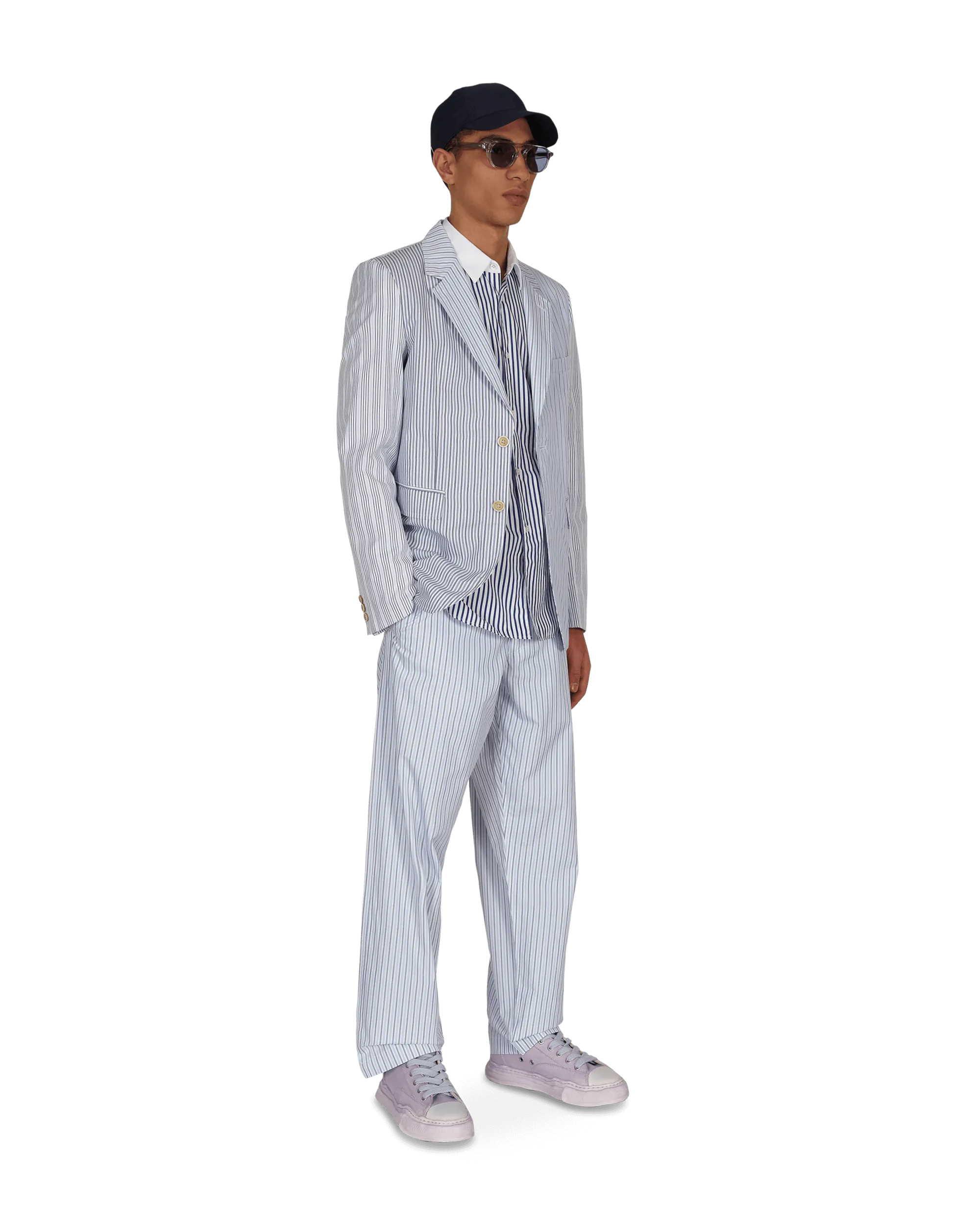 Veste rayu00e9e multicolore