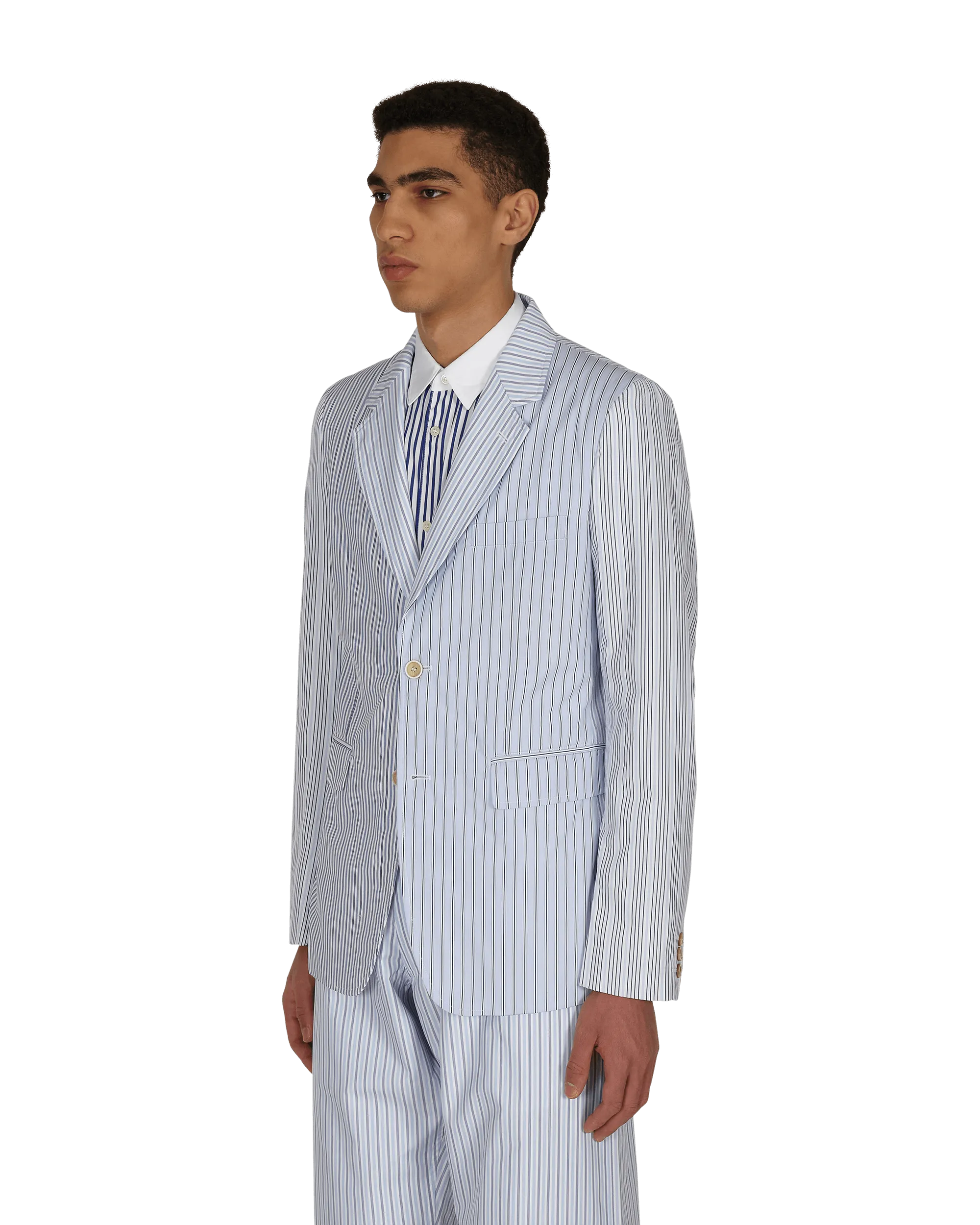 Veste rayu00e9e multicolore