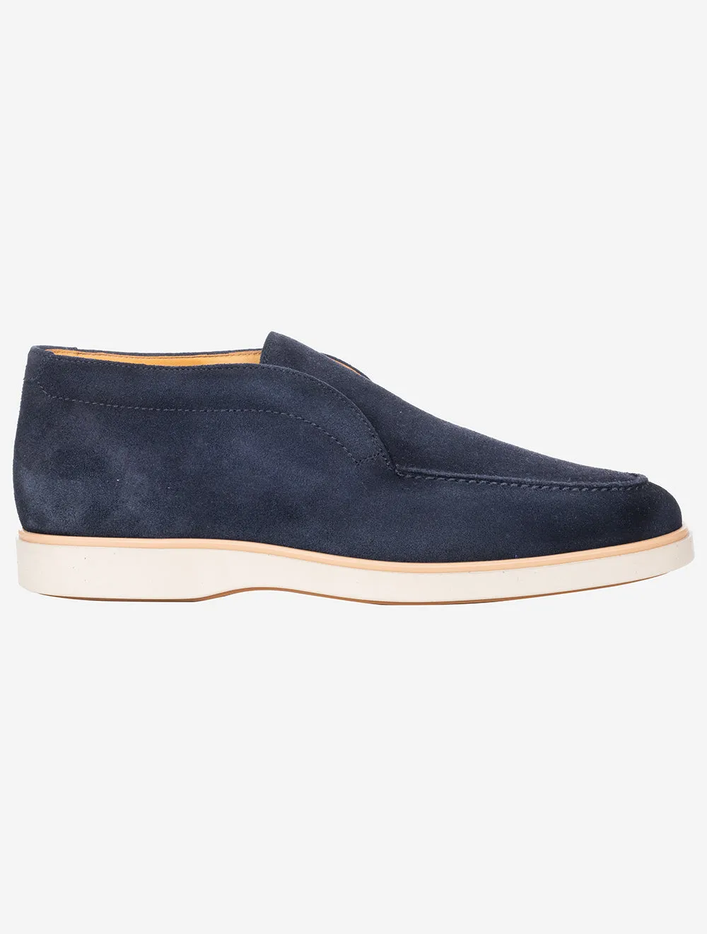 Suede Open Walker Bleu