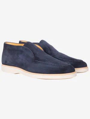 Suede Open Walker Bleu