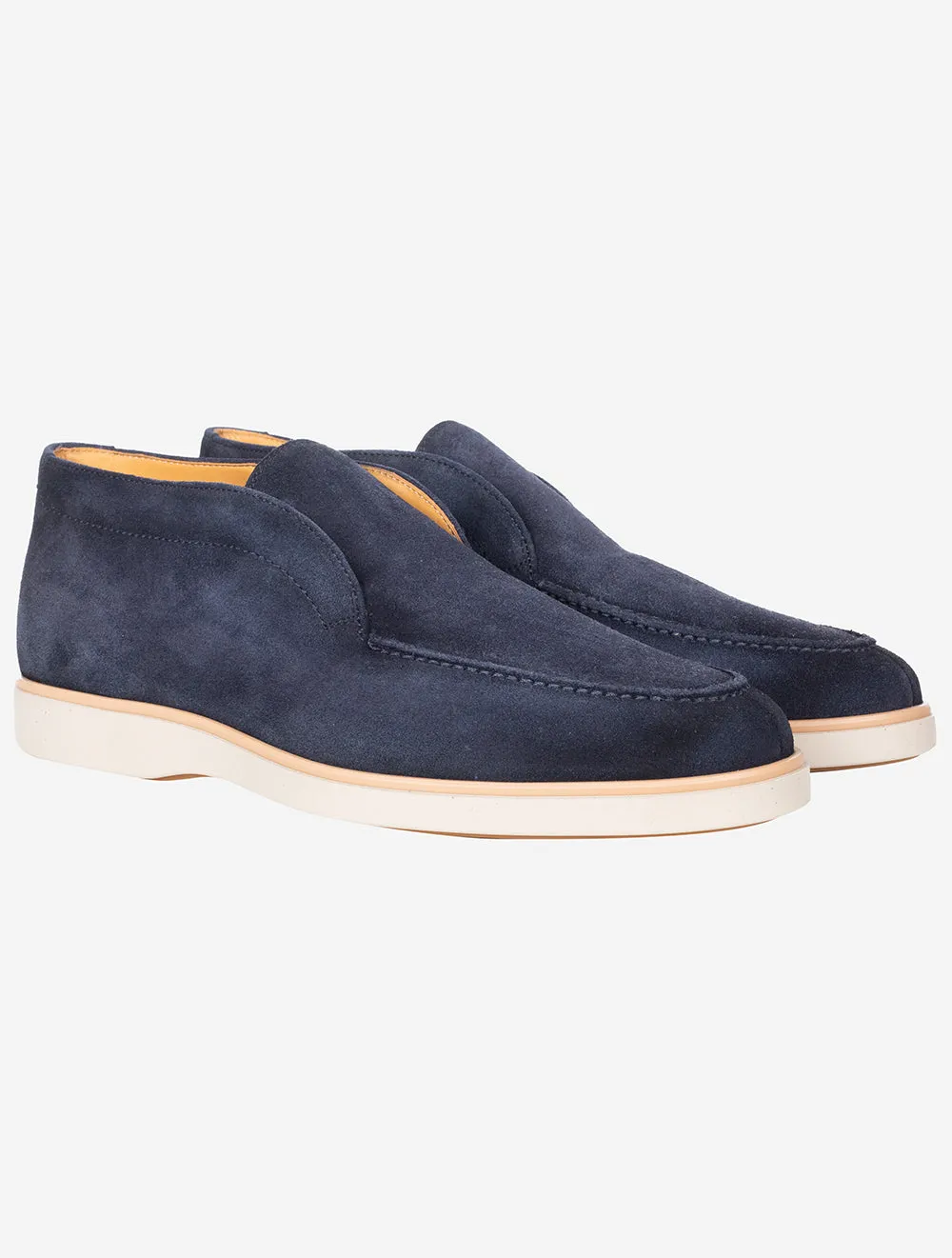 Suede Open Walker Bleu