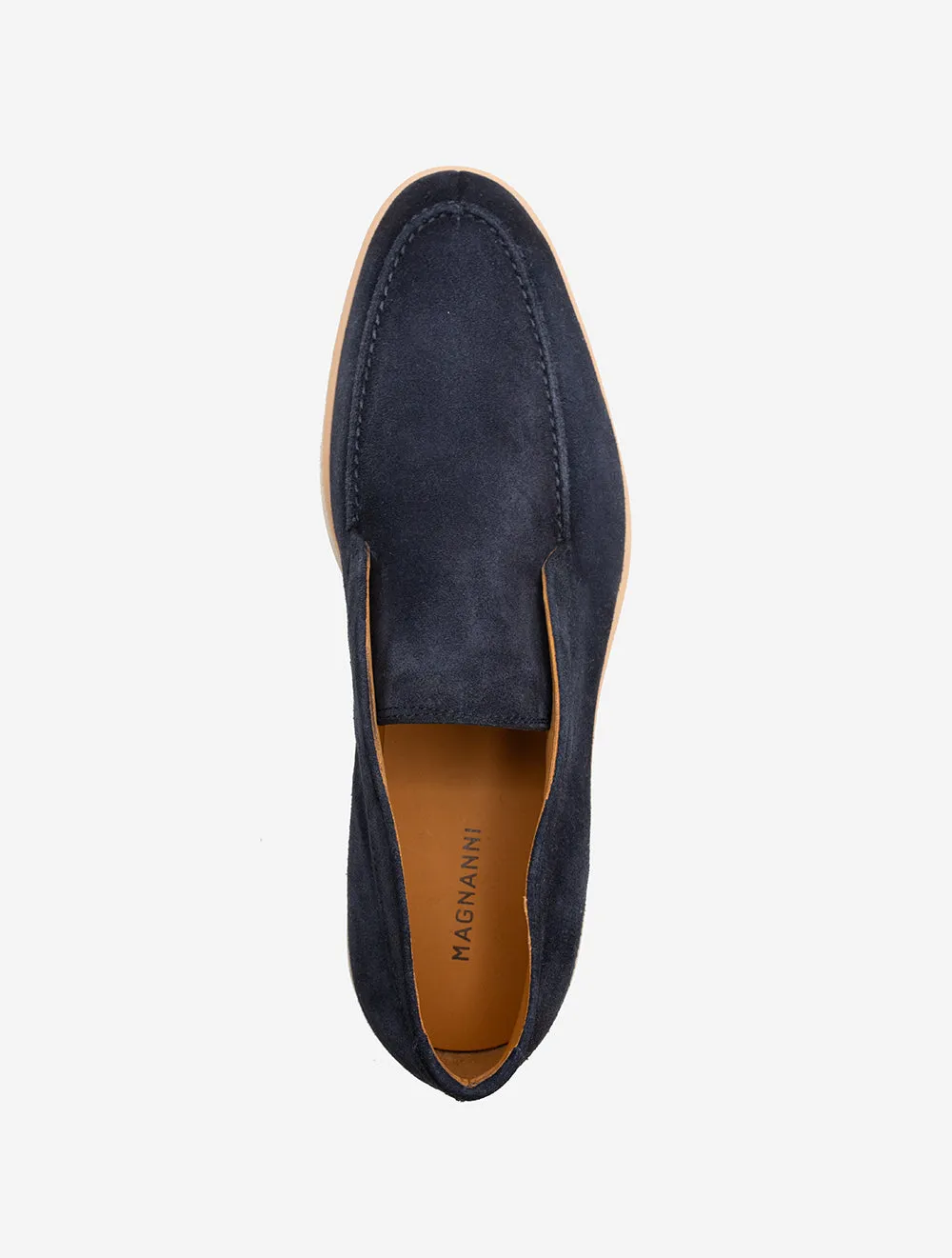 Suede Open Walker Bleu
