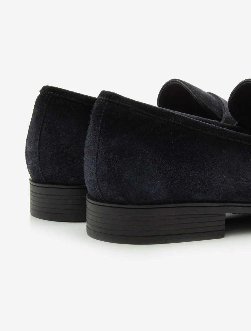 Mocassin en daim Penny Marine