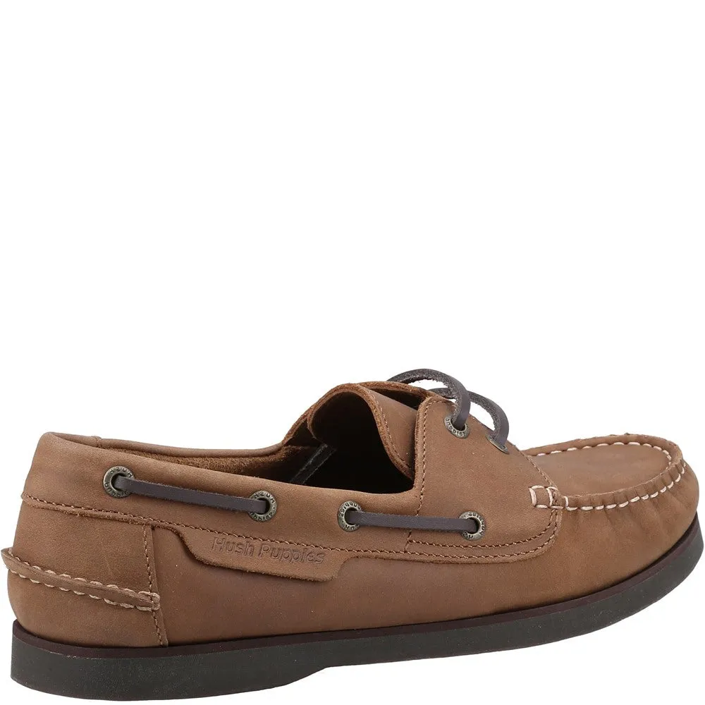 Chaussures bateau Tan Henry