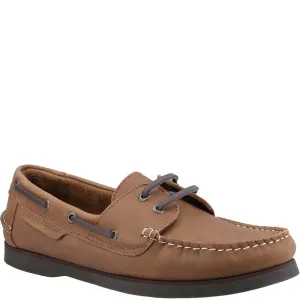 Chaussures bateau Tan Henry