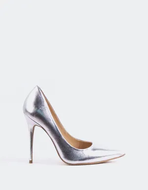 Teeva Cuir Argenté