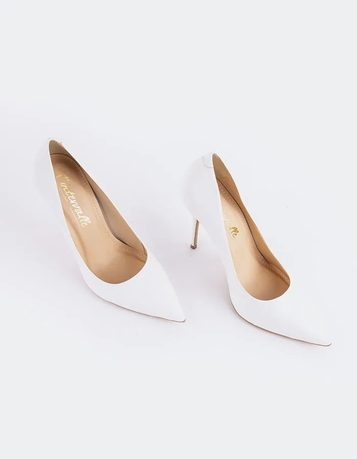 Teeva Cuir Blanc