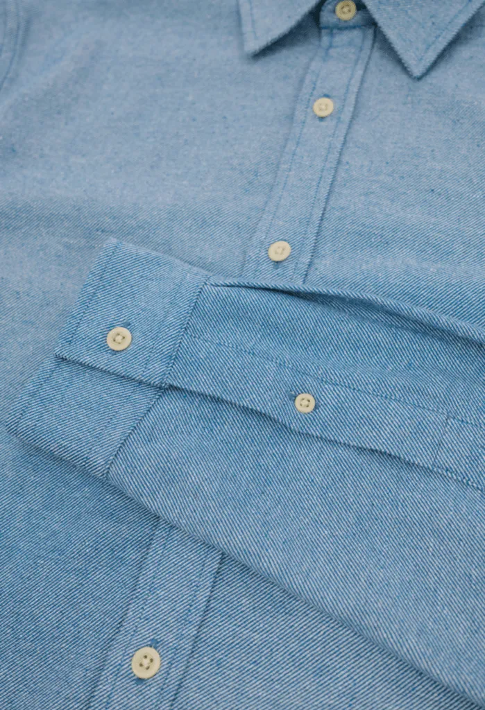 La chemise Marc 100% recyclée | Sarcelle
