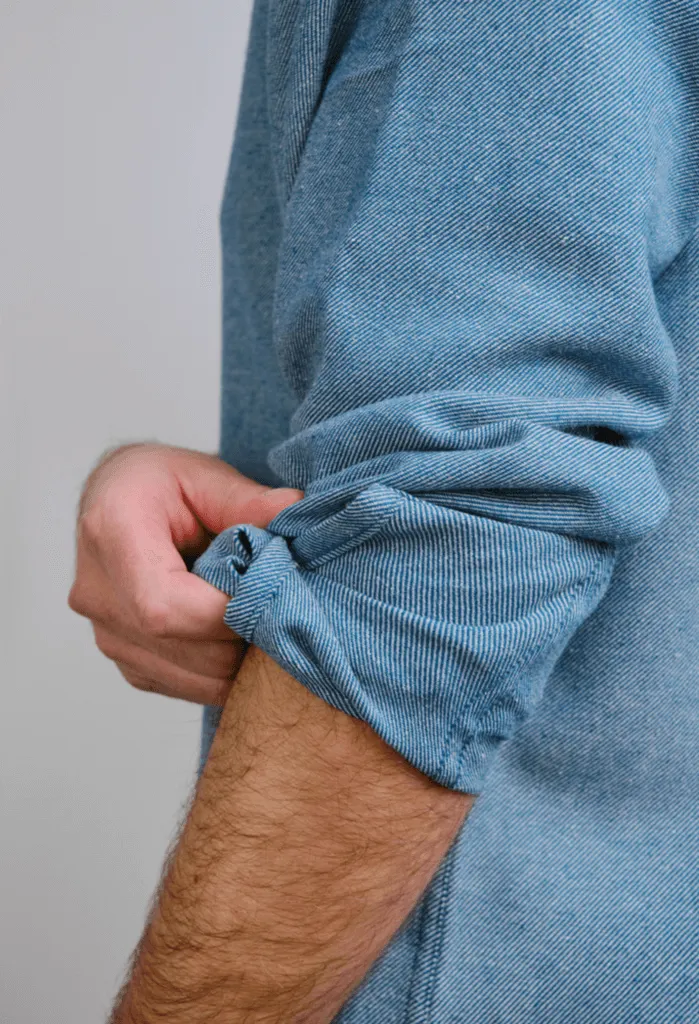 La chemise Marc 100% recyclée | Sarcelle
