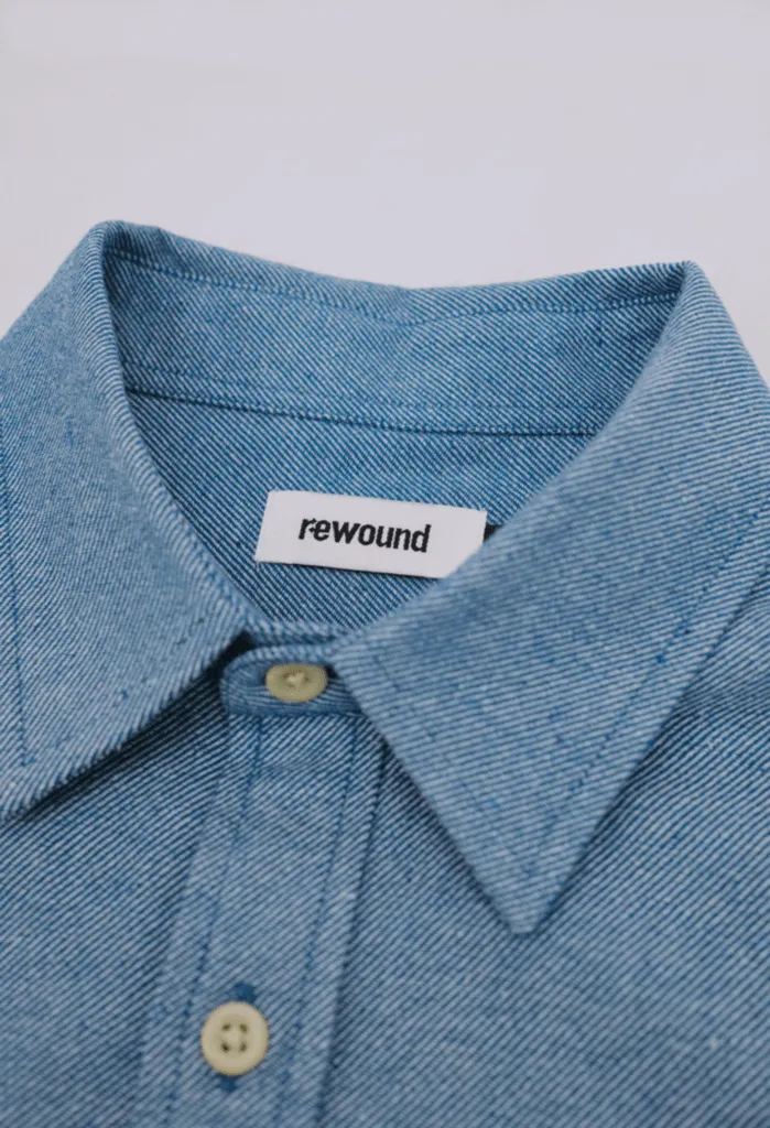 La chemise Marc 100% recyclée | Sarcelle