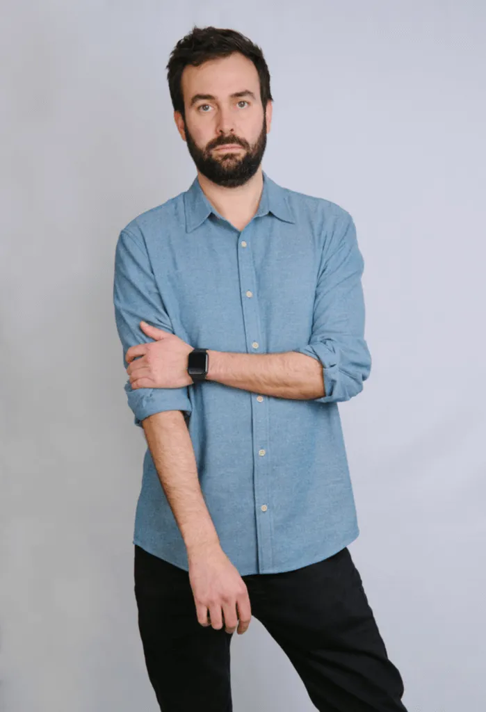 La chemise Marc 100% recyclée | Sarcelle